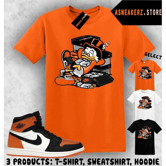 Other - Shirt Match Aj 1 High Og Shattered Backboard Matching Scrooge Duck